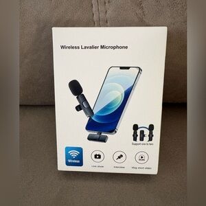 Wireless Lavalier Microphone Set For Type C Phones